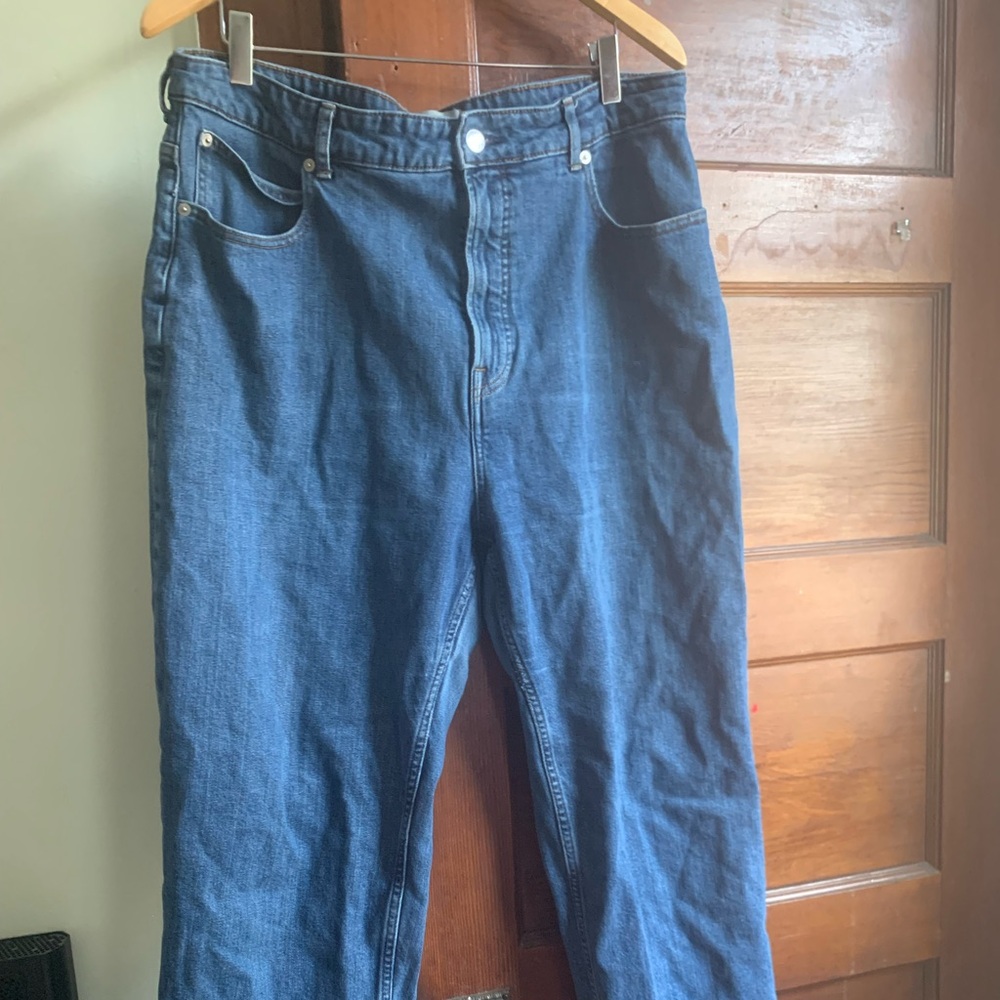 Everlane way high curvy jeans size 35